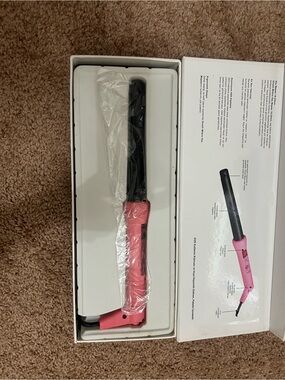 Ginalli Milano 19mm Pink Curling Wand - Barrel